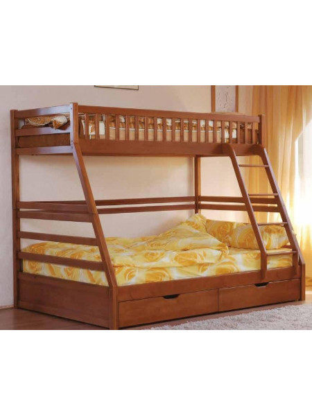 Дитяче двоярусне ліжко трансформер "Юнона" 90*140 см